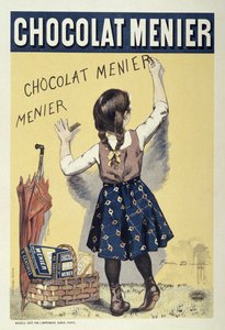 Reklamní plakát Chocolat Menier, 1893